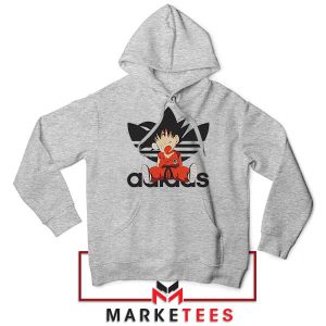 The Ultimate Sleep Goku Adidas Grey Hoodie