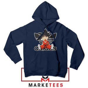 The Ultimate Sleep Goku Adidas Navy Hoodie