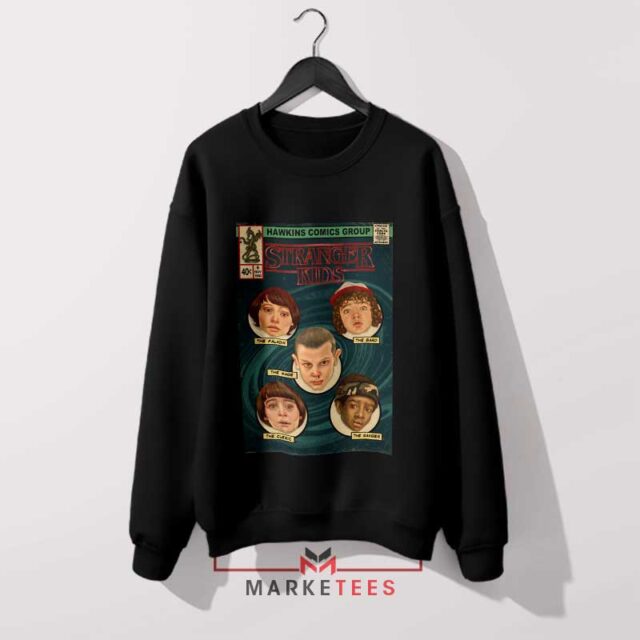 Vintage Comic Hawkins AV Club Sweatshirt Secrets