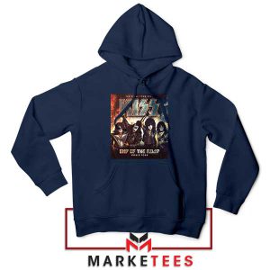 Vintage End of the Road Kiss Me Tour Navy Hoodie