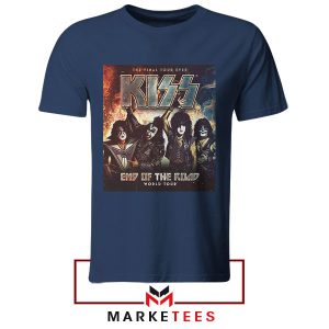 Vintage End of the Road Kiss Me Tour Navy Tshirt