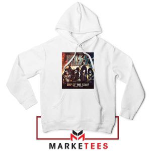 Vintage End of the Road Kiss Me Tour White Hoodie