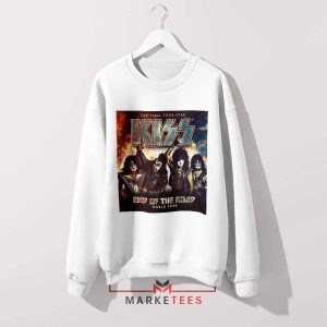 Vintage End of the Road Kiss Me Tour White Sweatshirt