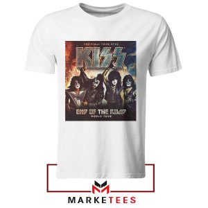 Vintage End of the Road Kiss Me Tour White Tshirt