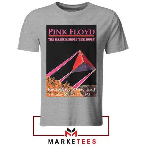 Vintage Pink Floyd Live at Radio City Music Hall Grey Tshirt