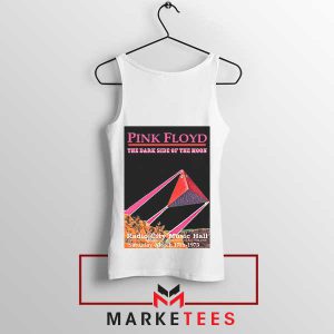 Vintage Pink Floyd Live at Radio City Music Hall White Tank Top