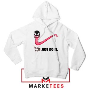 We are Venom Nike Just DO It White Hoodie