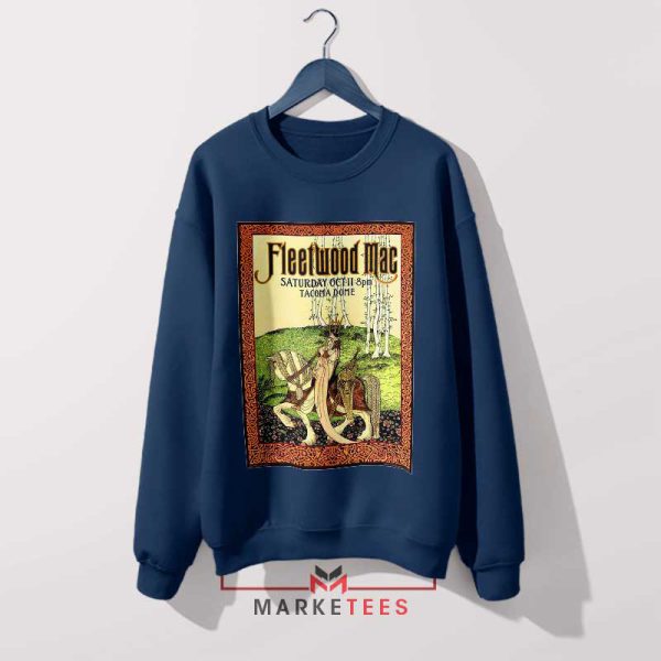 Fleetwood Mac Live at Tacoma Dome Navy Sweatshirt