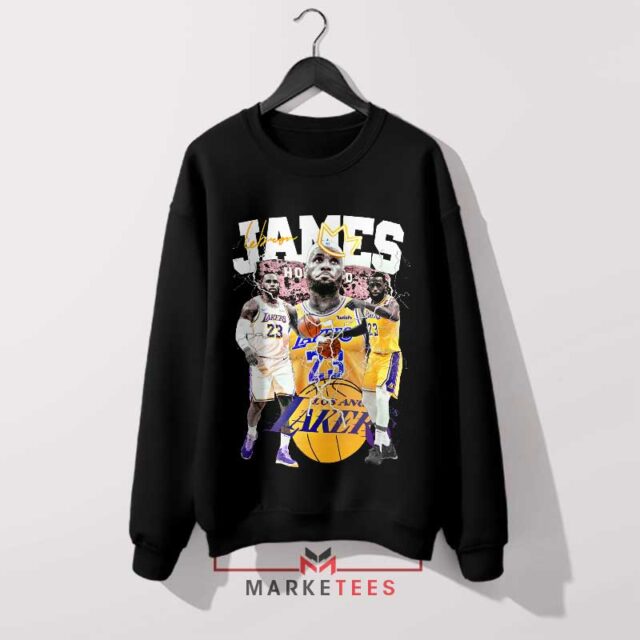 the Greatness of LeBron James Lakers Sweatshirt Powerful