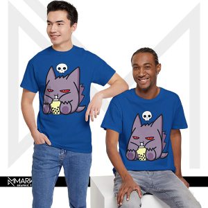 Ultimate Pokemon Funny Gengar Cute Boba Tshirt