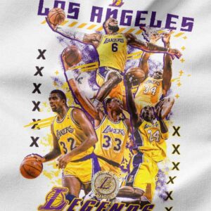 Vintage Legendary Los Angeles Lakers Dynasty