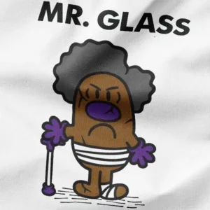 Mr. Glass Superhero Graphic Apparel