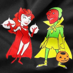 Wandavision Halloween Cartoon Duo Marvel