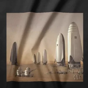 MT 000070 SpaceX Mars Fleet