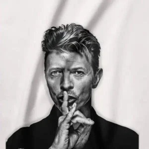 David Bowie Glam Rock Graphic Apparel