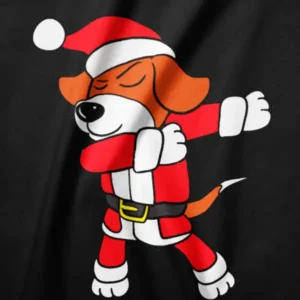 MT 000098 Dabbing Dog Xmas