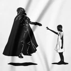 Eleven vs Darth Vader Crossover Graphic Merch