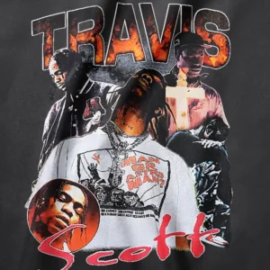 Travis Scott Fan Collage Apparel Merch