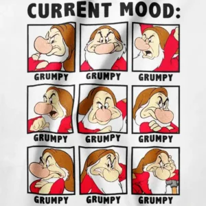 Grumpy Current Mood Funny Relatable Meme T-Shirt