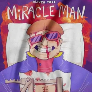 Retro Miracle Man Song Utah USA Graphic Tee