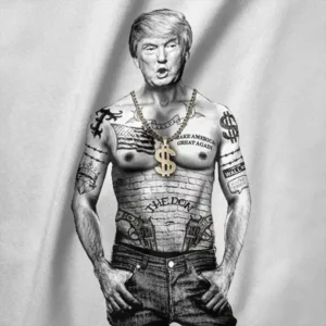 Funny Trump Gangster Meme Graphic Tee