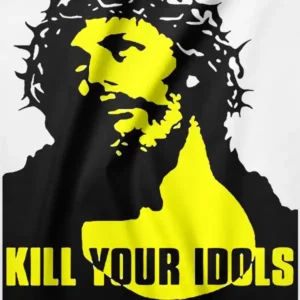 Kill Your Idols Jesus Punk Rock Band Shirt