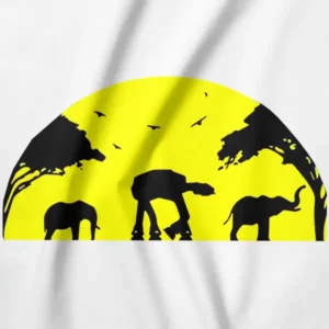 Elephant Empire Funny Sci-Fi Parody Graphic Tee