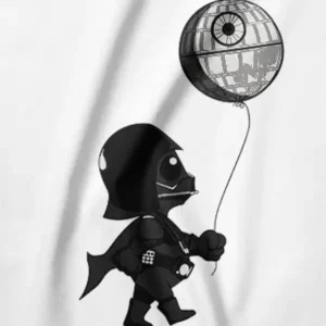 Baby Vader Red Balloon Banksy Parody