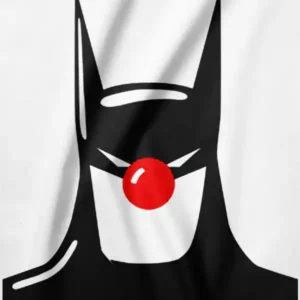 Funny Batman Clown Nose Parody Graphic Tee