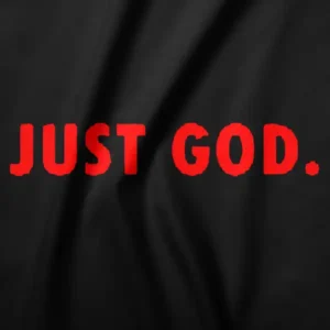 Just God Retro Parody Graphic Tee