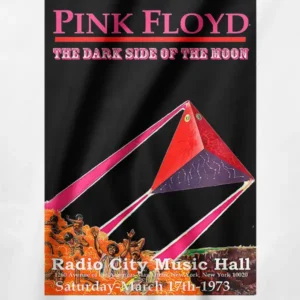 Pink Floyd Live at Radio City Retro Concert Apparel