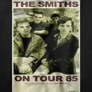 Vintage The Smiths On Tour 85 Retro Graphic Merch