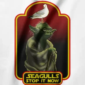 Yoda Seagull Stop It Now Funny Meme Shirt