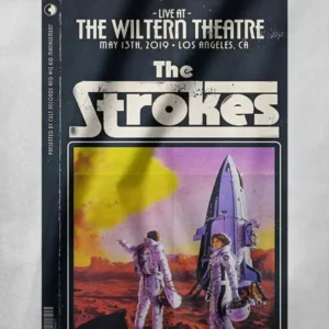 The Strokes Live At The Wiltern Theatre Vintage Concert Shirt