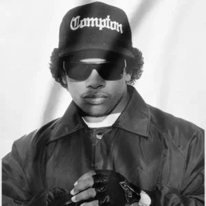Classic Eazy E Compton Bootleg Style 90s Rap Apparel