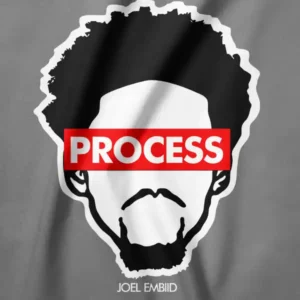 Retro Embiid 21 Basketball Parody Graphic Merch