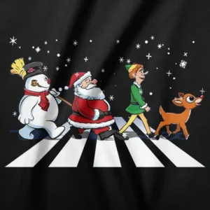 Christmas Squad Abbey Road Pop Culture Apparel