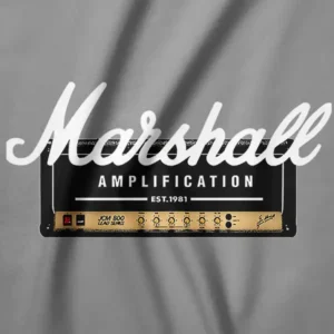 Vintage 800 Guitar Amp Retro Rock Graphic Tee