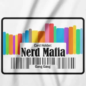 The Nerd Mafia Book Labels Funny Reading Shirt