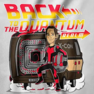 Ant-Man 3 Back to the Future Crossover Pop Culture Graphic Tee