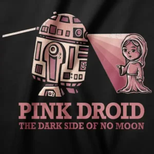 Vintage The Droids Rock R2-D2 Prism Sci-Fi Parody Graphic Tee
