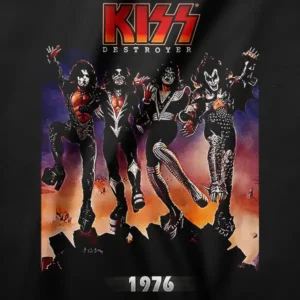 Vintage KISS Army Destroyer 1976 Tour Graphic Tee