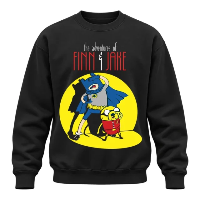 Finn and Jake Superhero Crossover Mashup Classic T-Shirt